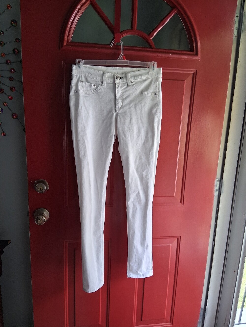 rag & bone White Skinny Jeans